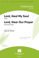 Lord, Heal My Soul, Lord, Hear Our Prayer SATB choral sheet music cover